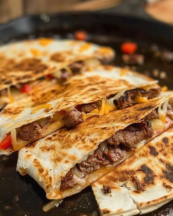 Savory Steak and Cheese Quesadillas