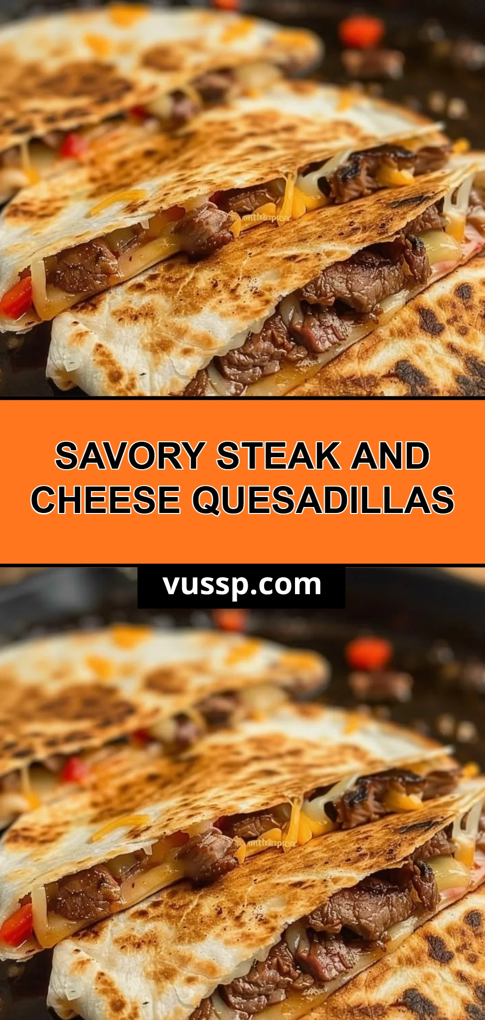 Savory Steak and Cheese Quesadillas