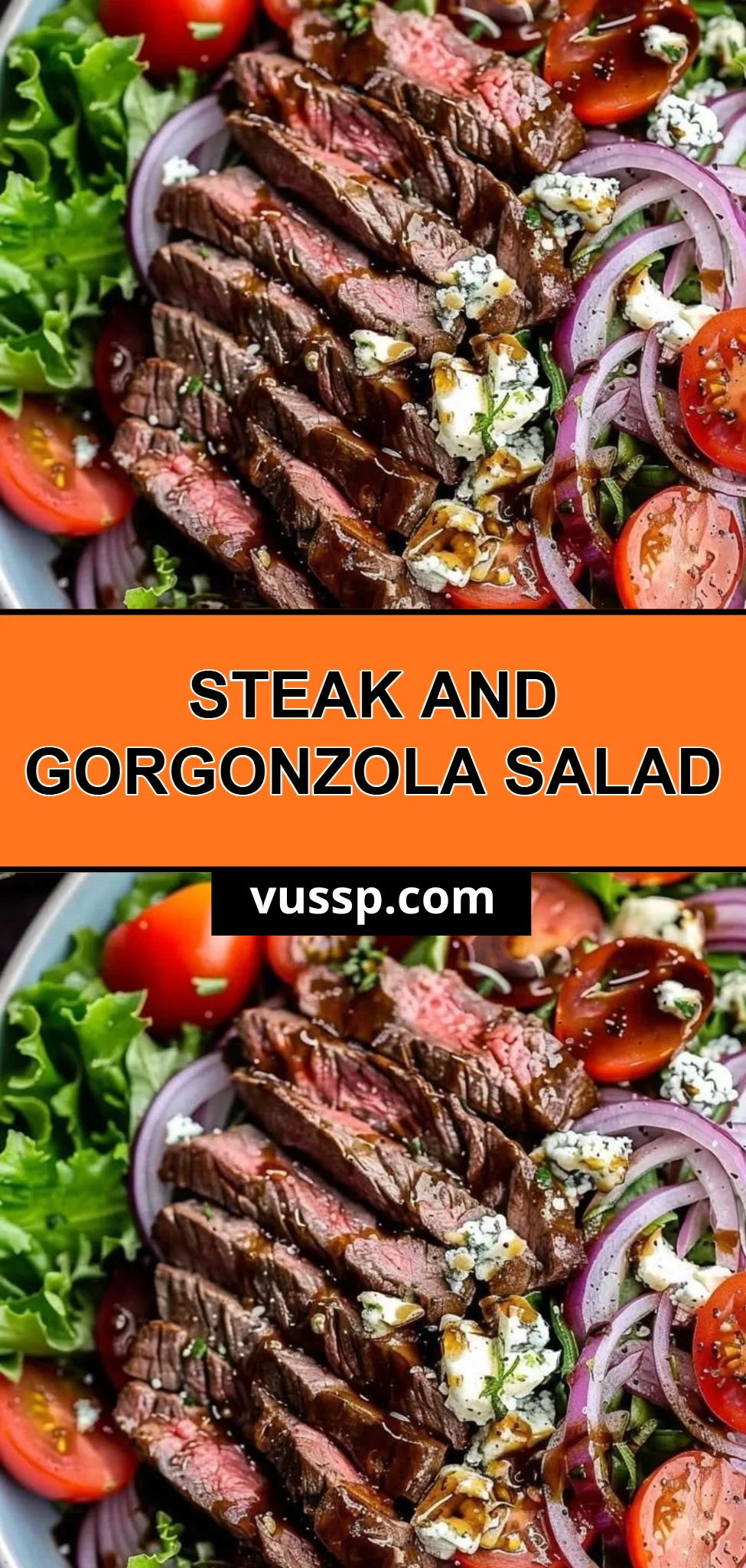 Steak and Gorgonzola Salad