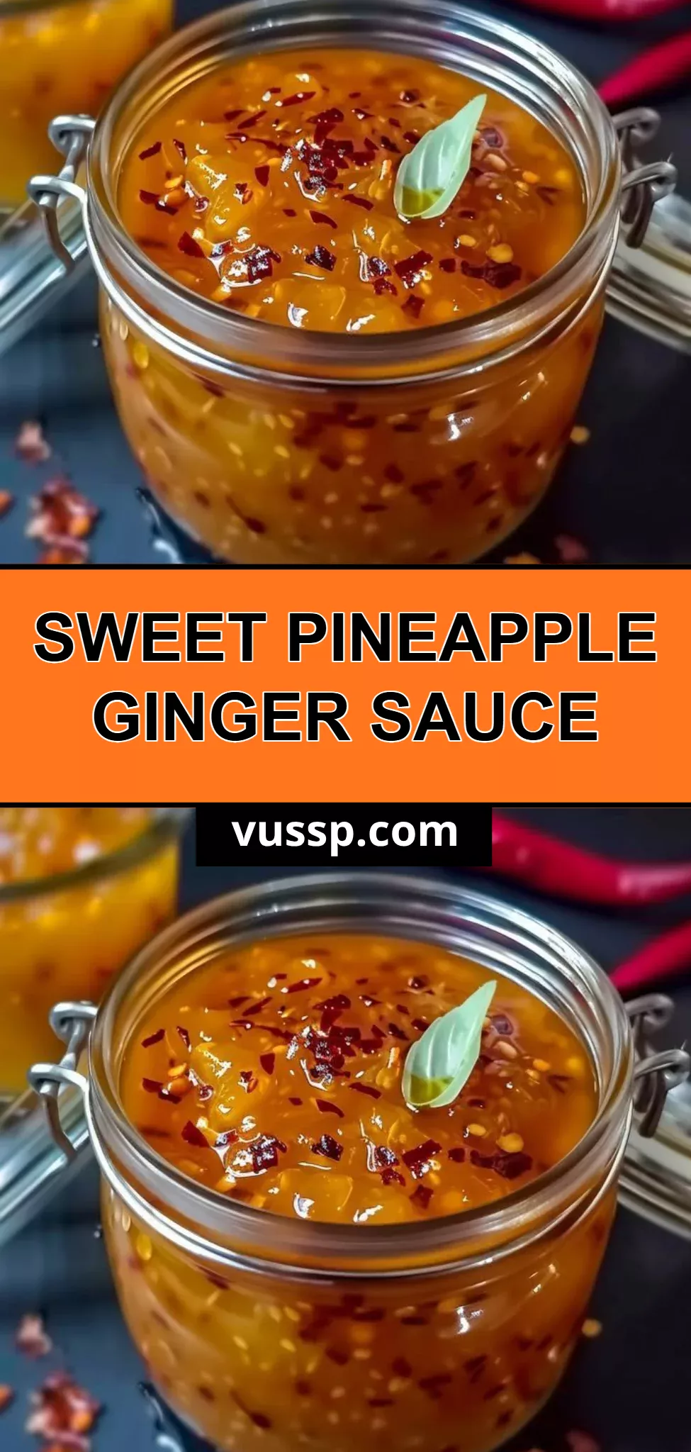 Sweet Pineapple Ginger Sauce