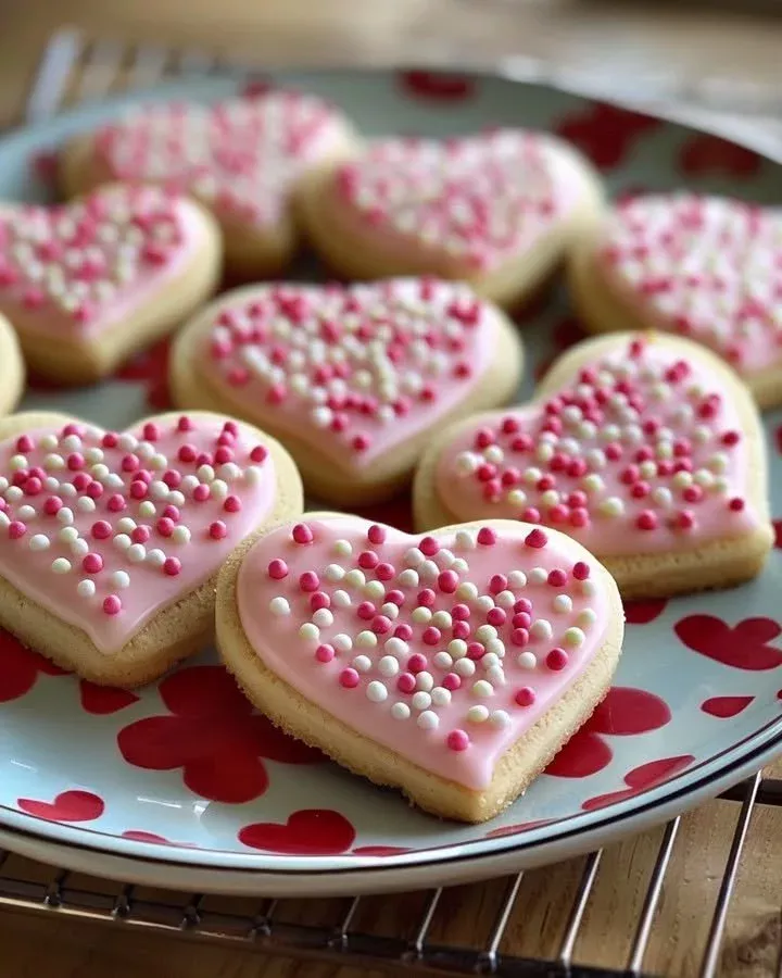 Sweet Valentine’s Sugar Cookies