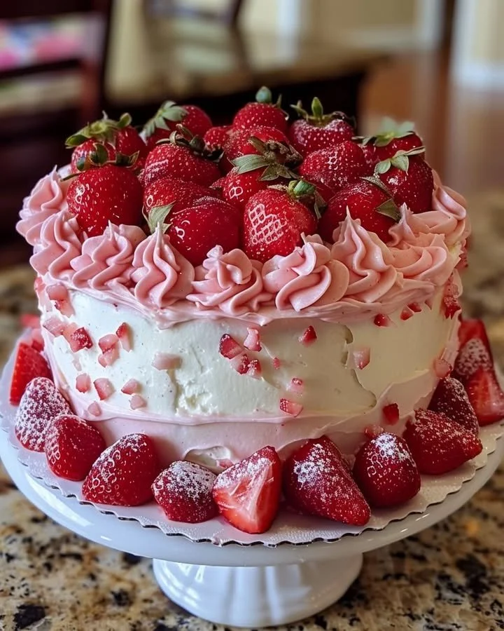 Ultimate Strawberry Cake