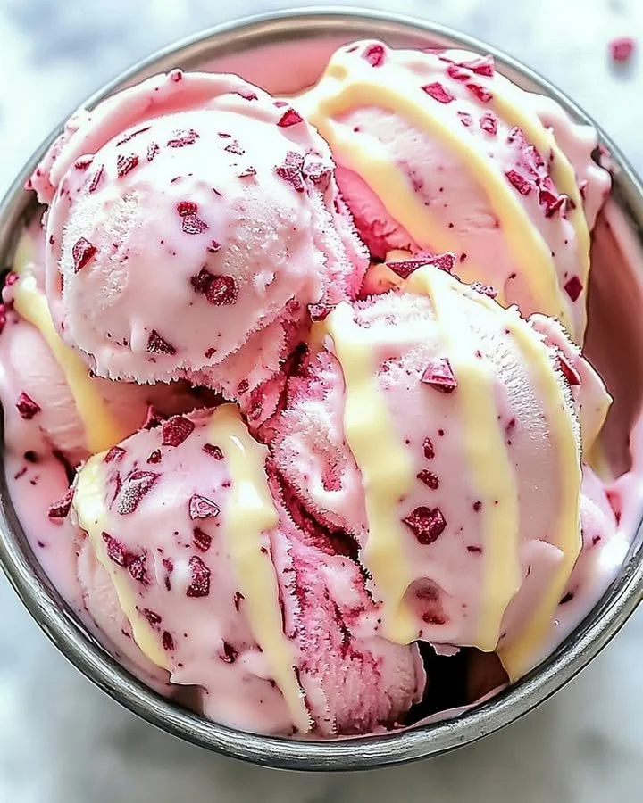 Velvet White Chocolate Ice Cream