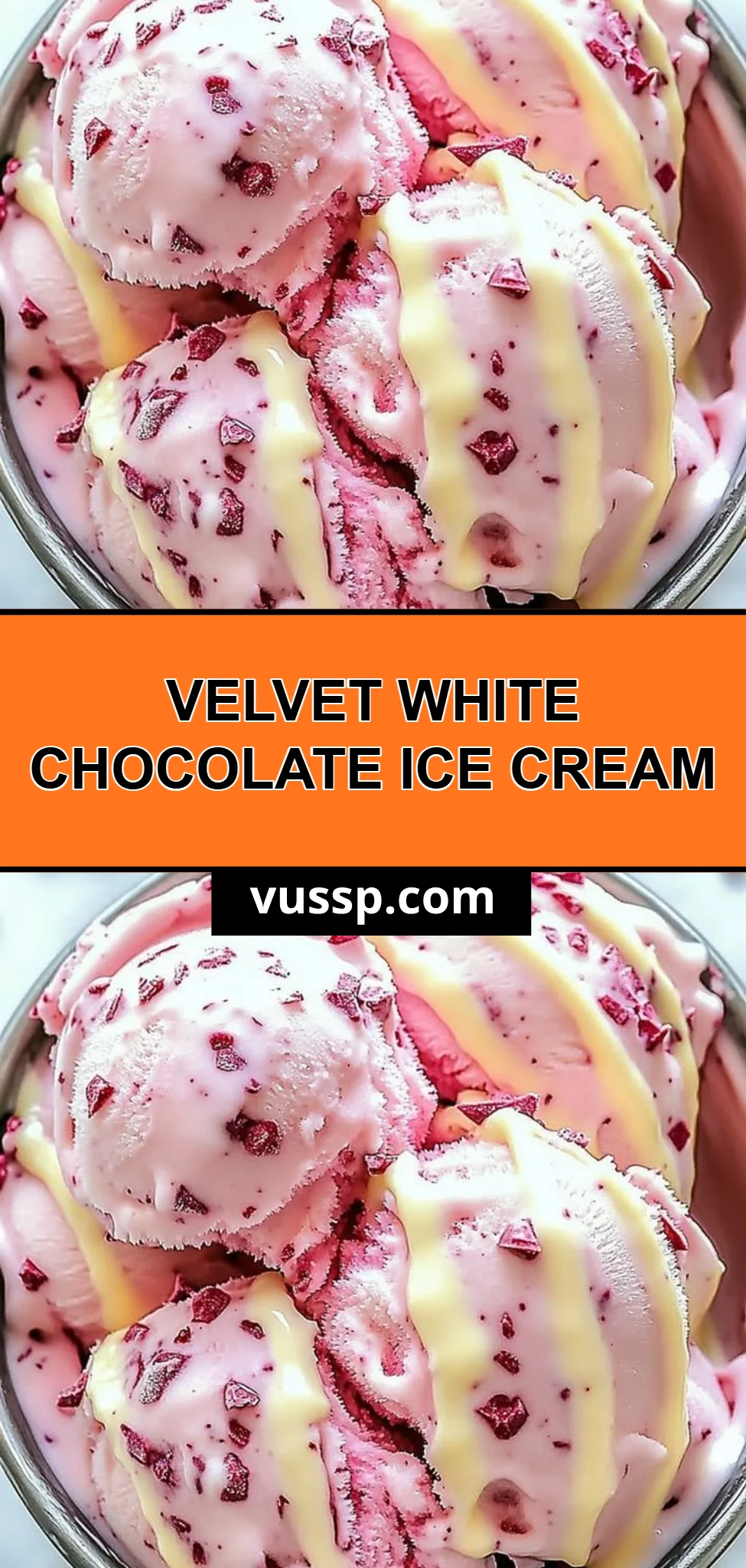 Velvet White Chocolate Ice Cream