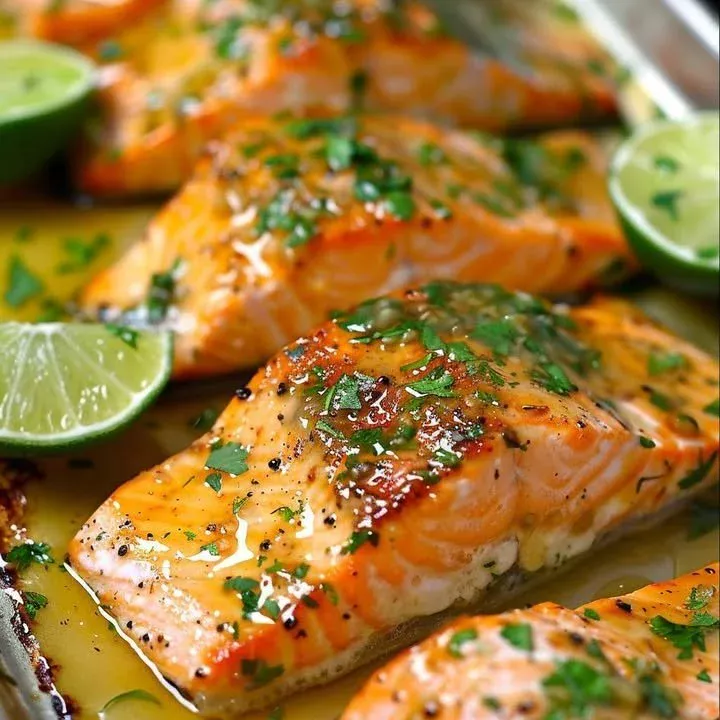 Zesty Honey Lime Salmon