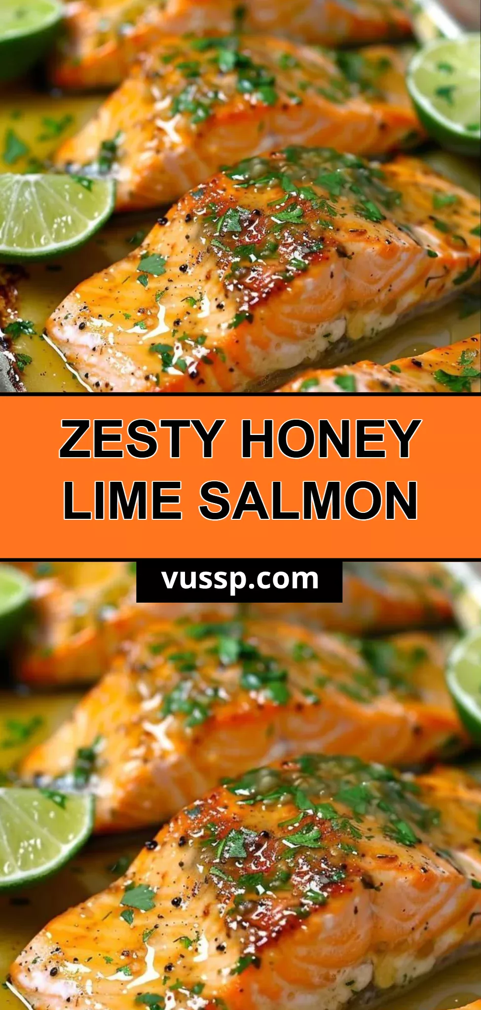 Zesty Honey Lime Salmon